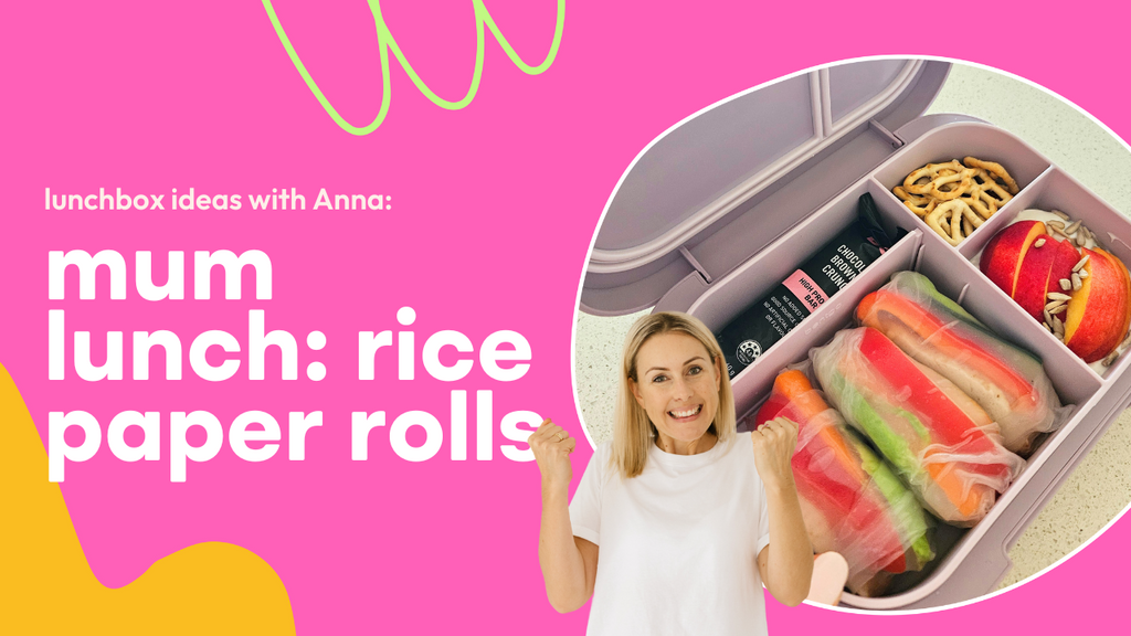 mum lunch: rice paper rolls in the Bentgo | lunchbox ideas