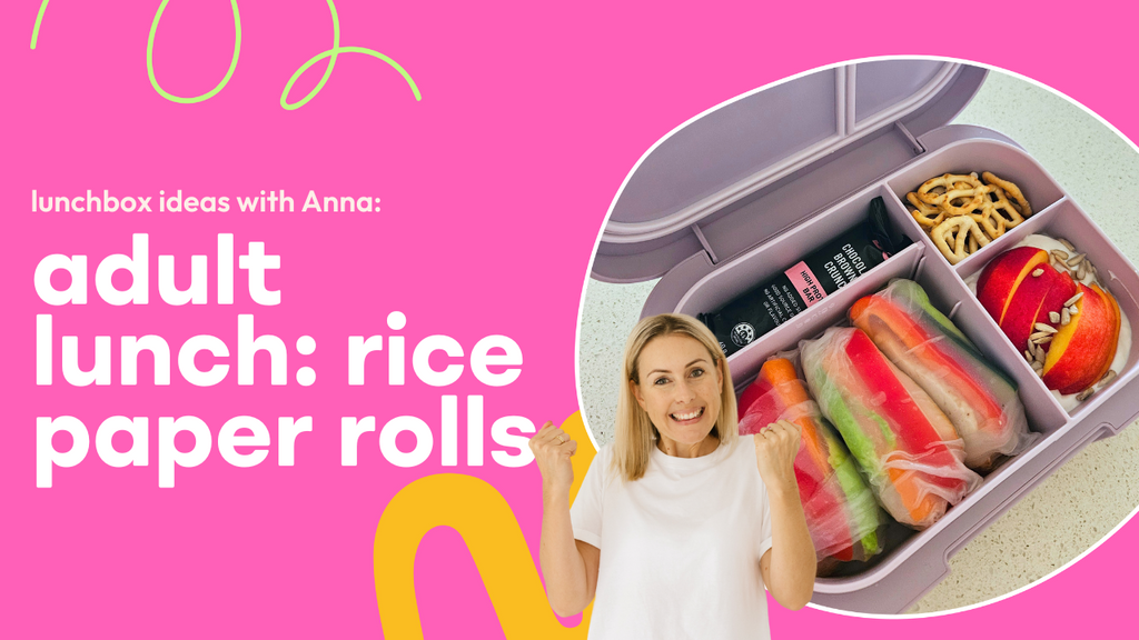 rice paper rolls | lunchbox idea