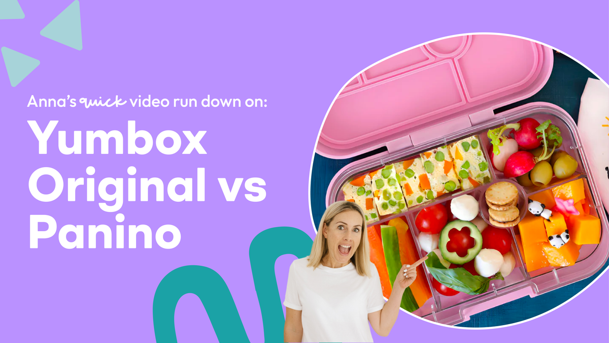Yumbox Original vs Yumbox Panino Lunchbox Mini Lunch Boxes For Kids