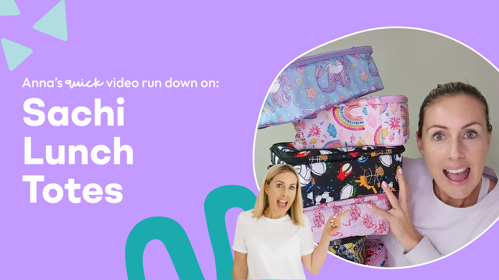 sachi lunch totes | product tour