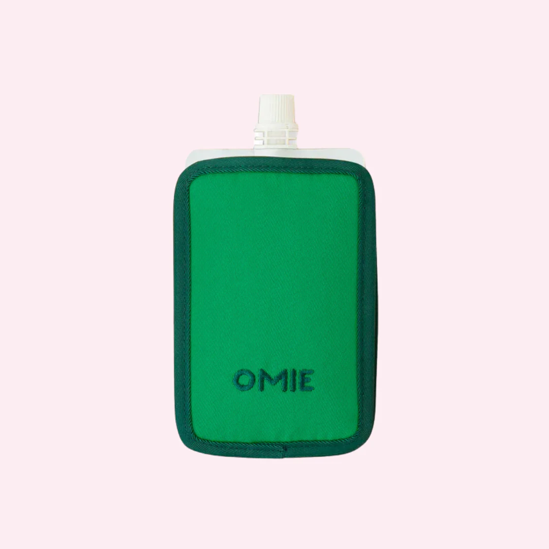OmieChill Insulated Cooler Pouch Green Lunchbox Mini