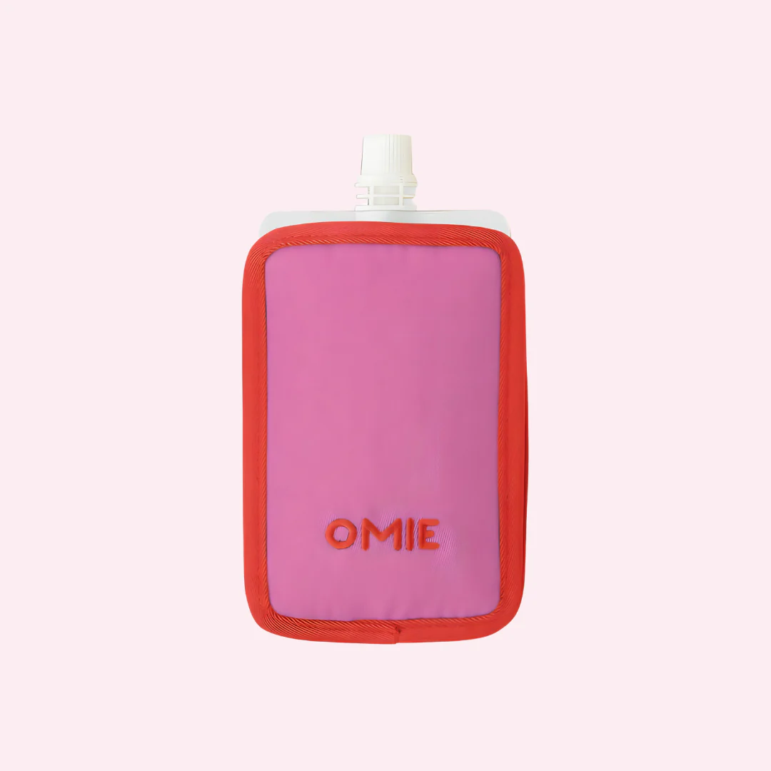 OmieChill Insulated Cooler Pouch Pink Lunchbox Mini