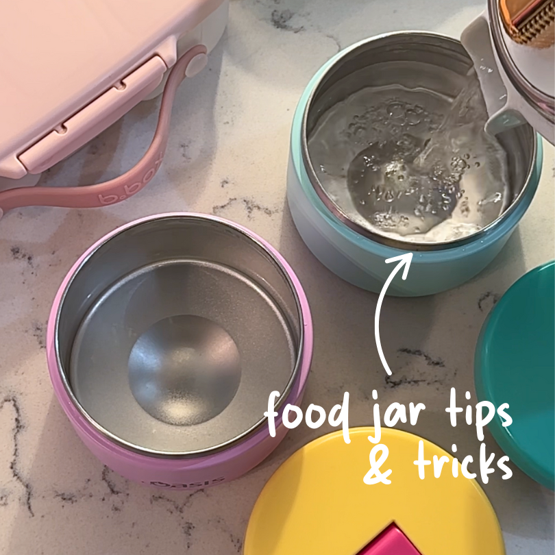 Food Jar Tips for School Lunches: How to Keep Food Hot All Day