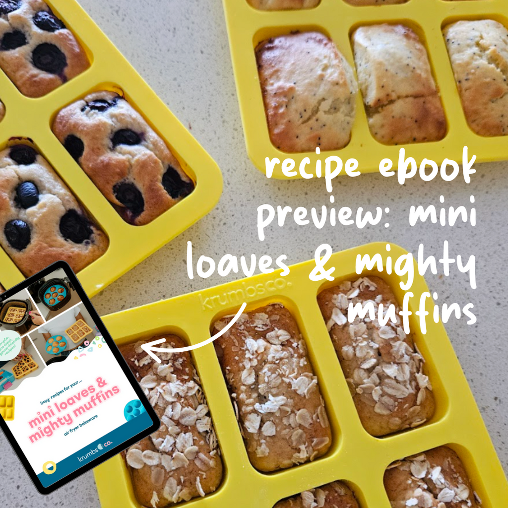 Mini Loaves & Mighty Muffins | Recipe eBook for Easy Lunchbox Baking