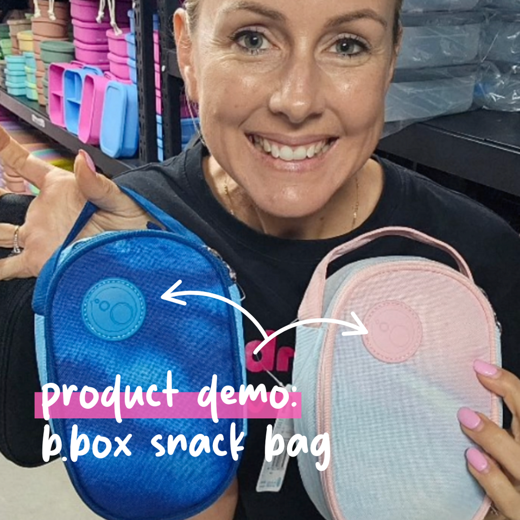 The Perfect Small Lunch Bag for Fruit Breaks and Snacks: b.box Snackbag