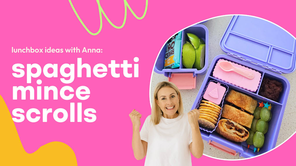 spaghetti mince scrolls | lunchbox ideas