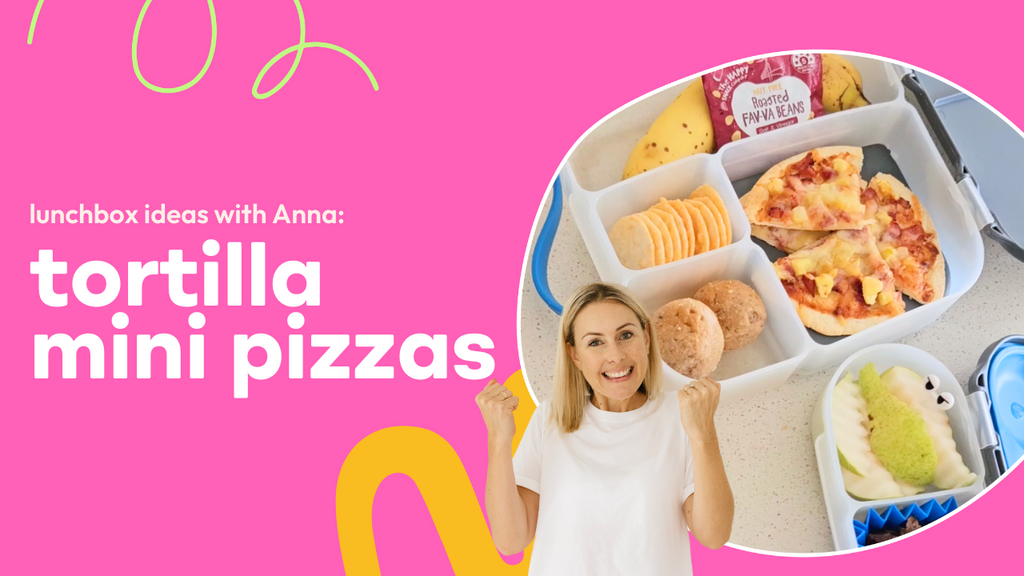 Tortilla Mini Pizzas | Quick Lunchbox Idea