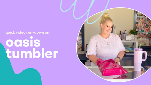 The Oasis Tumbler | Product Video Tour & Features
