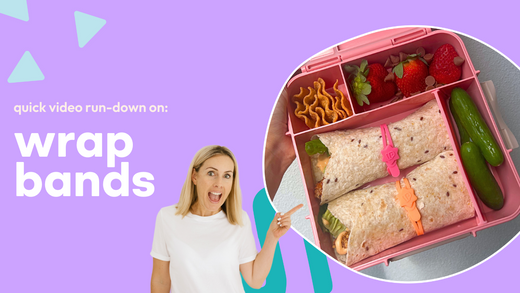 Lunch Punch Wrap Bands (Mess-Free Wraps)| Product Video Tour & Features