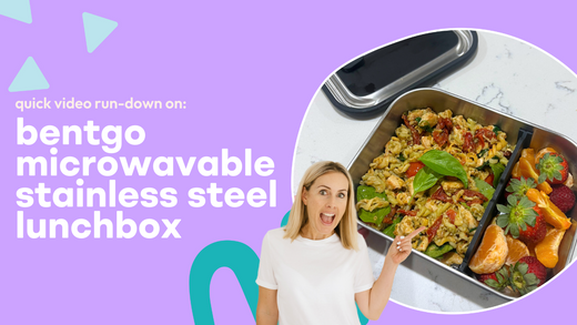 Bentgo Microwavable Stainless Steel Lunchbox | Product Video Tour & Benefits