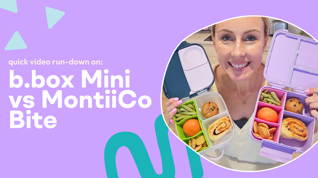 b.box Mini vs MontiiCo Bite: Lunchbox Comparison Video