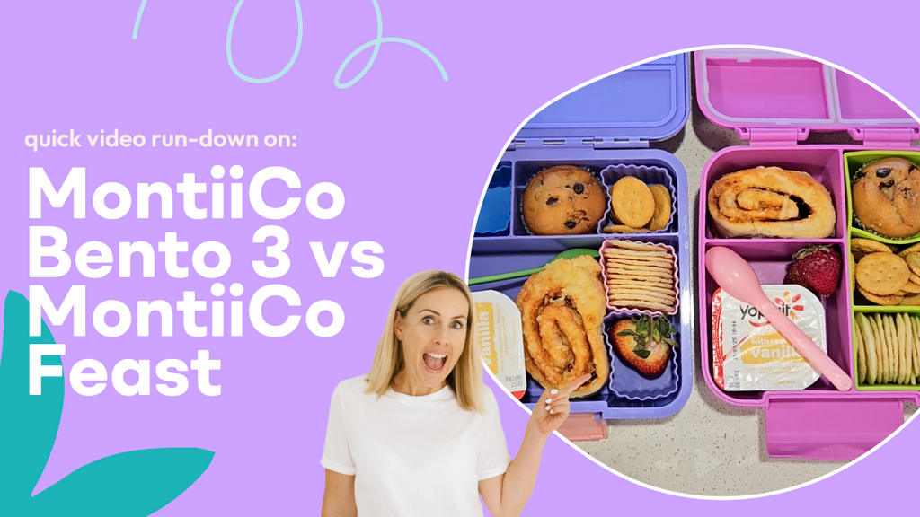 MontiiCo Bento 3 vs MontiiCo Bite: Lunchbox Comparison Video