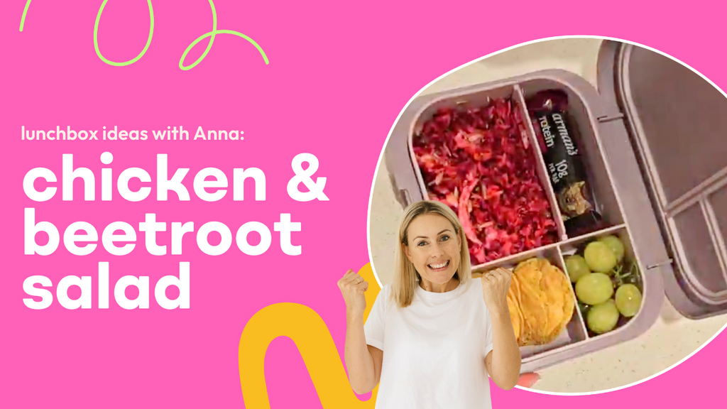 Chicken & Beetroot Salad | Healthy Mum Lunch Idea