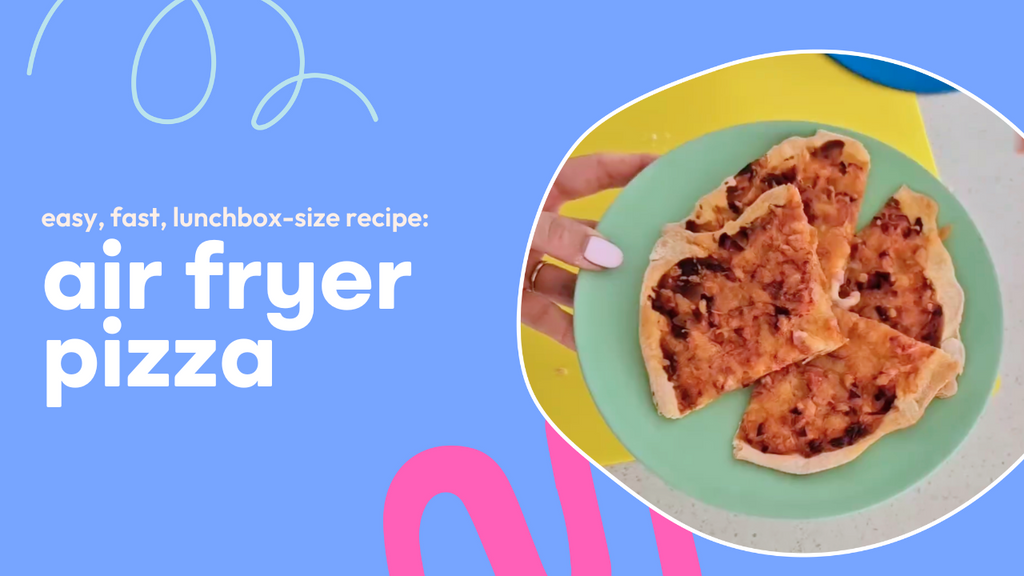 Air Fryer Pizza | krumbsco Easy Recipe