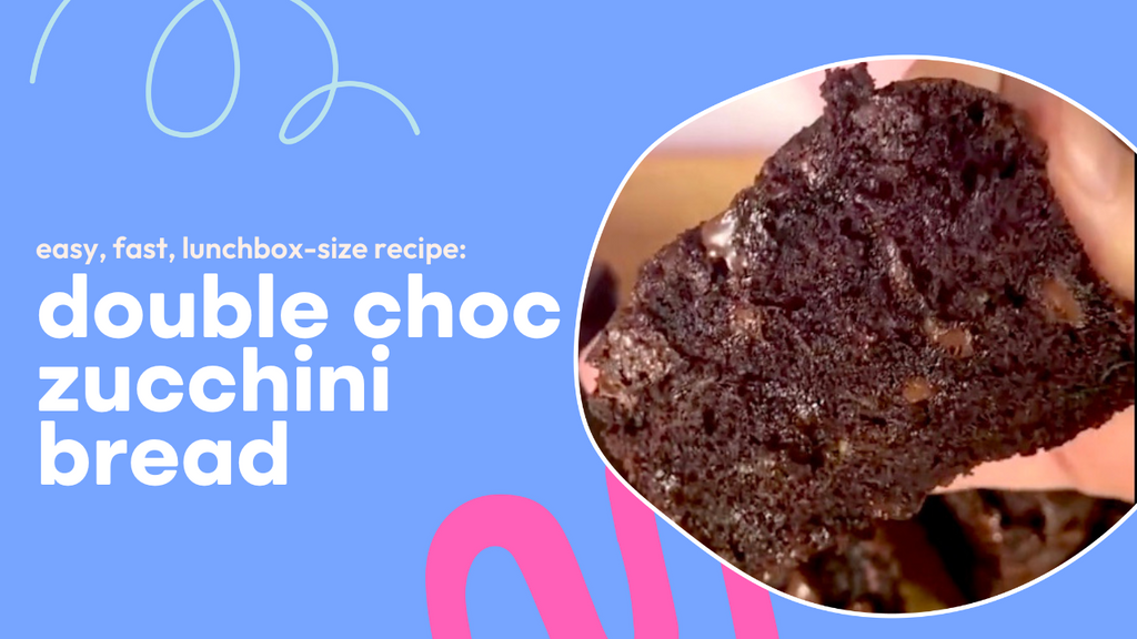 Double Choc Zucchini Bread Recipe | Lunchbox-Friendly & Freezer-Friendly
