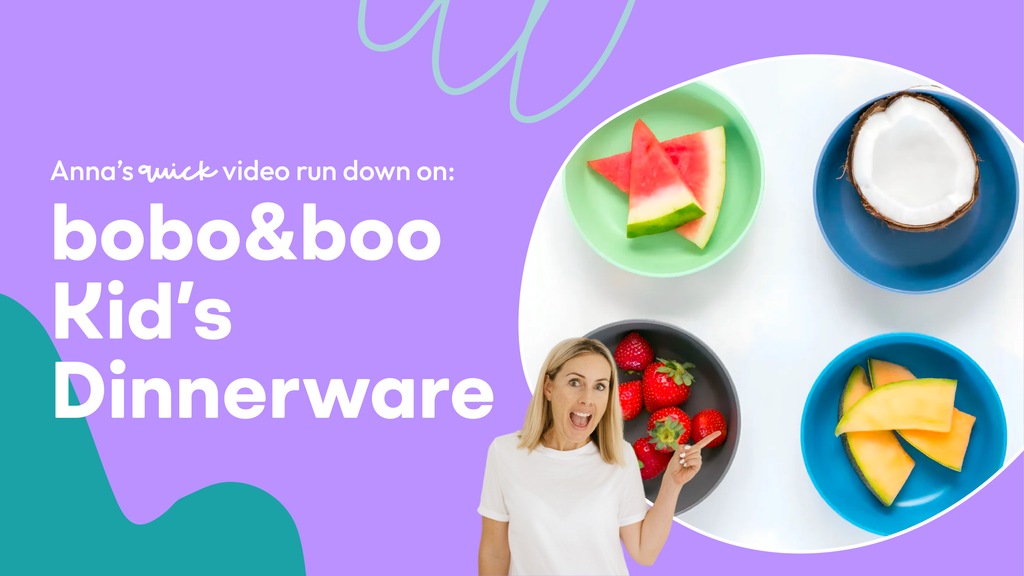 bobo&boo kids dinnerware | product tour