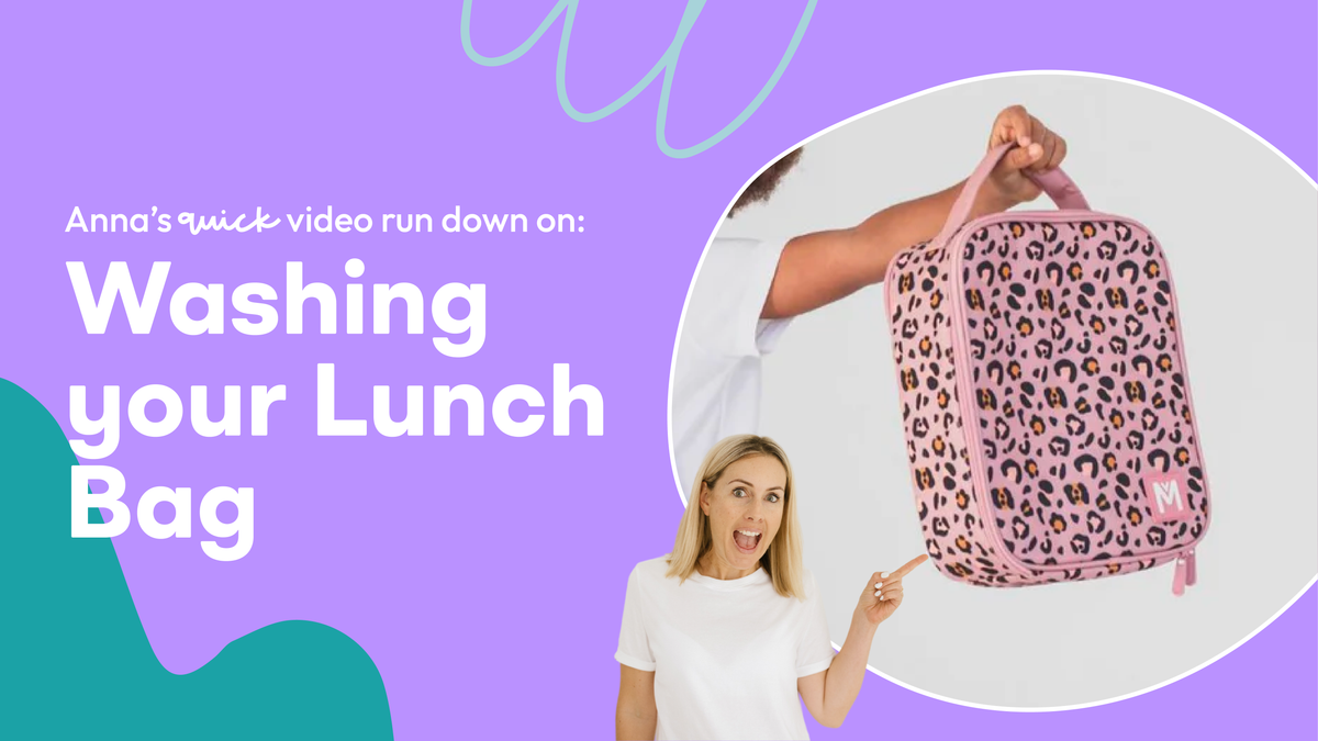 Washing Your MontiiCo Insulated Lunch Bag Lunchbox Mini