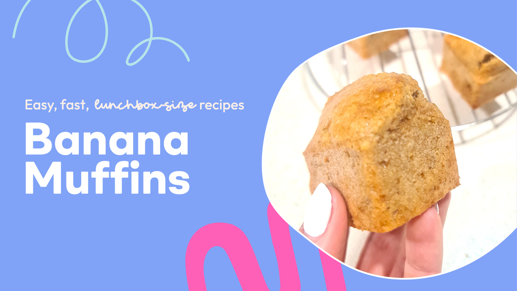 banana muffins | krumbsco air fryer recipe