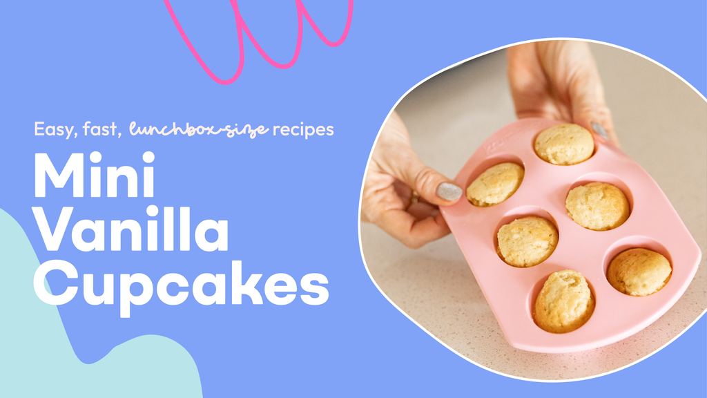 vanilla cupcakes | krumbsco air fryer recipe