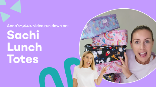 Sachi Lunch Totes Video Tour | Insulated Lunch Bag for School Lunches