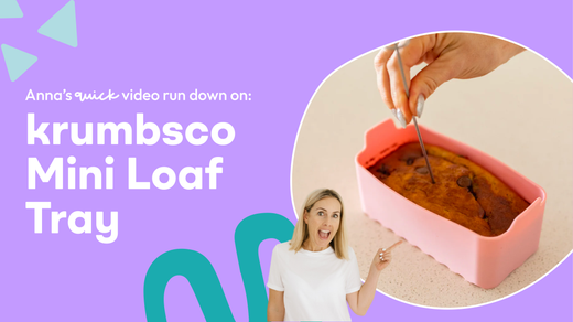 krumbsco Mini Loaf Tray Video Tour | Bake Perfect Lunchbox-Sized Loaves in the Air Fryer
