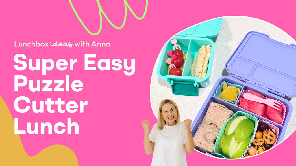 Puzzle Cutter Sandwich Lunch | Fun Lunchbox Idea
