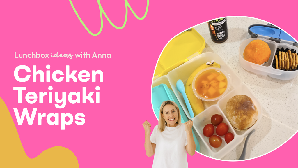 fakeaway subway chicken teriyaki wrap | lunchbox ideas