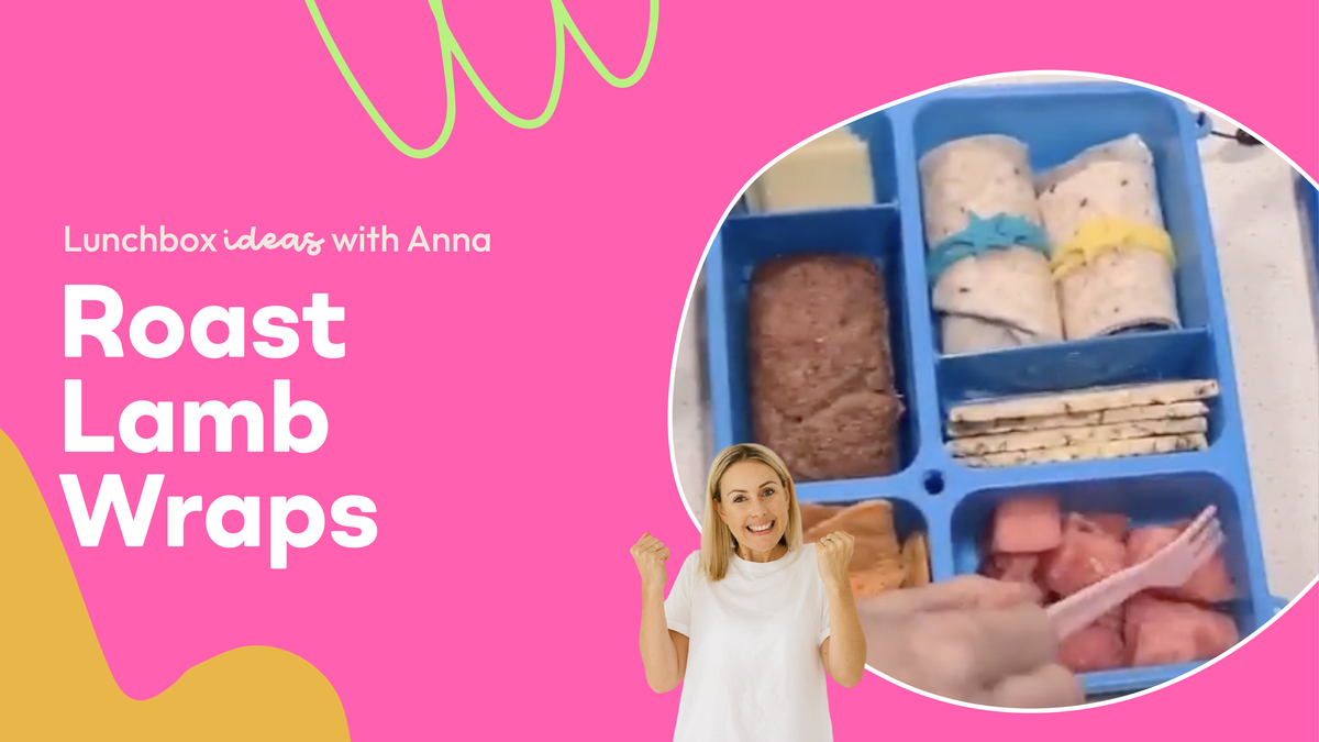 Roast Lamb Wrap | Easy Leftovers Lunchbox Idea – Lunchbox Mini
