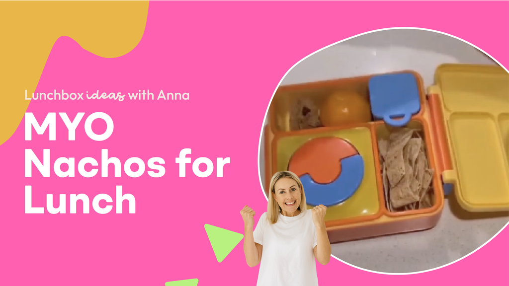 MYO lunchbox nachos | lunchbox ideas