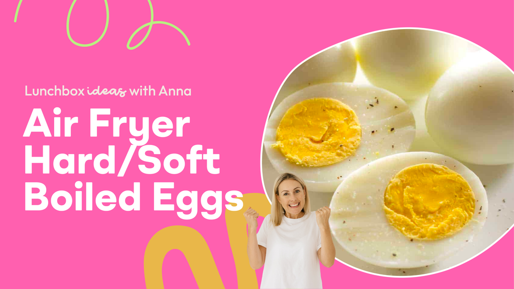 air fryer hard/soft boiled eggs | recipe