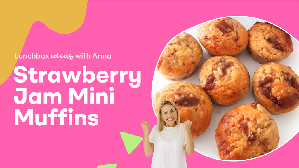 strawberry jam mini muffins | recipe