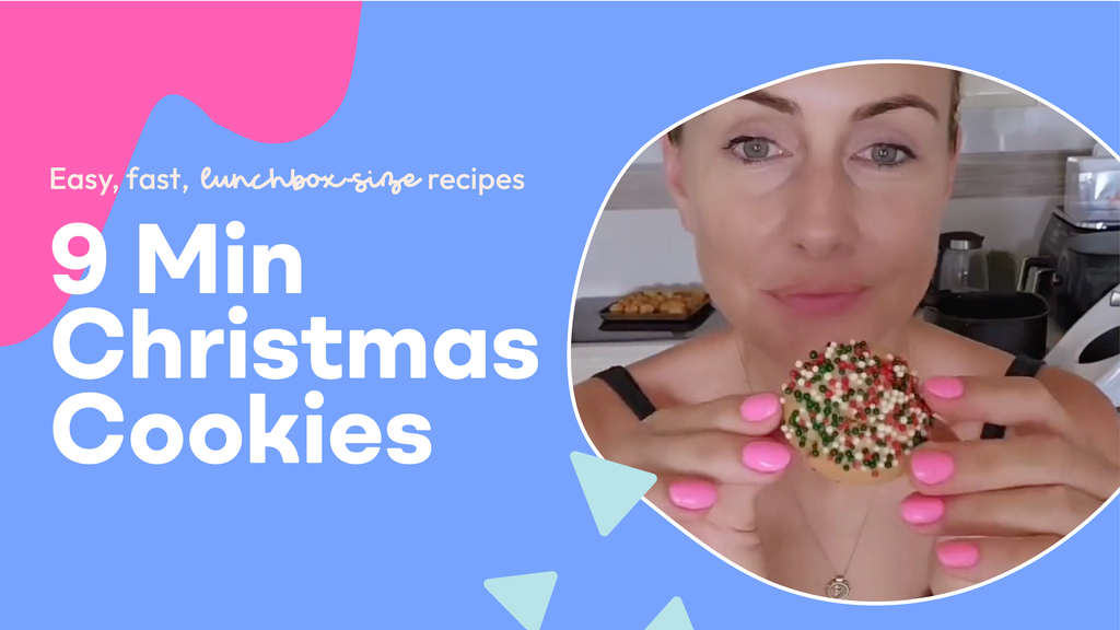 9 min Christmas cookies | krumbsco air fryer recipe