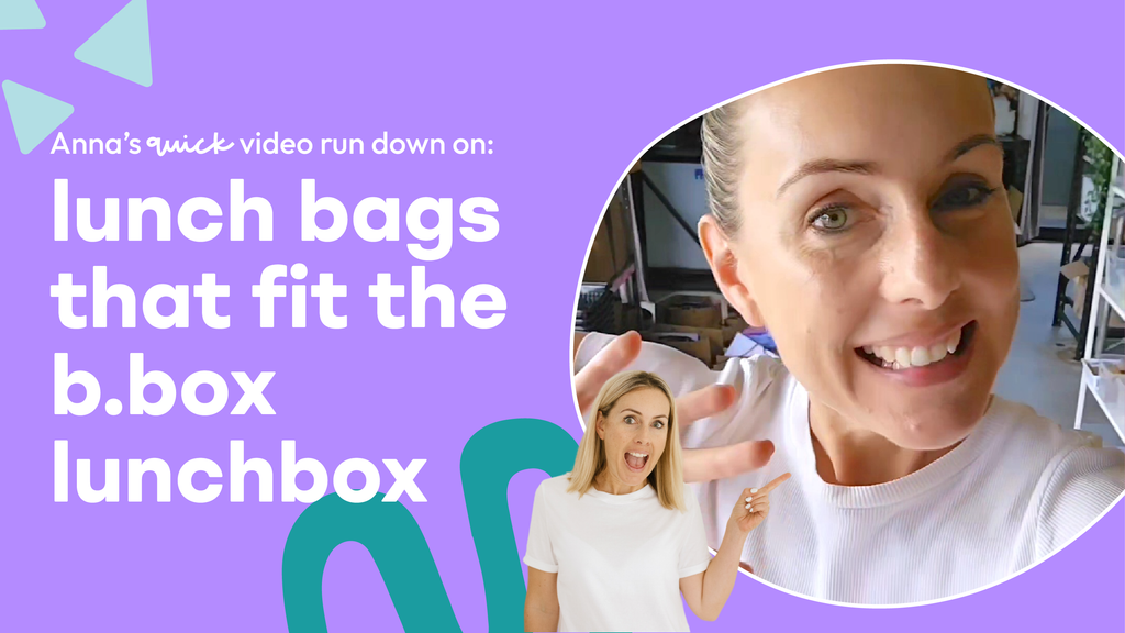 lunch bags that fit the b.box lunchbox | quick video-run down