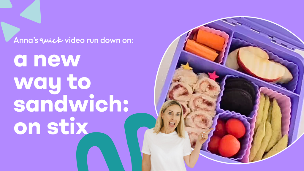a new way to sandwich: on stix | quick video run-down