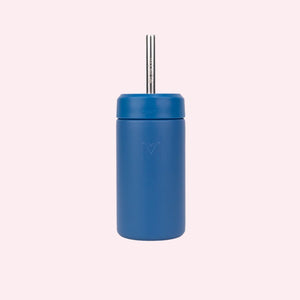 MontiiCo 350ml Smoothie Cup & Stainless Straw - Reef