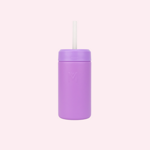 MontiiCo 350ml Smoothie Cup & Silicone Straw - Dusk