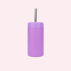 MontiiCo 350ml Smoothie Cup & Stainless Straw - Dusk