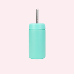 MontiiCo 350ml Smoothie Cup & Stainless Straw - Lagoon