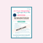 krumbsco Recipe Magnet - Chocolate Brownies