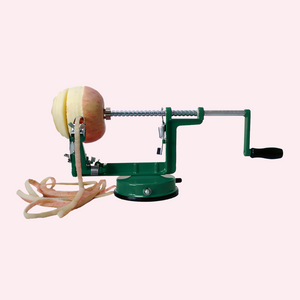 Apple Peeler and Corer with Suction Base - Green