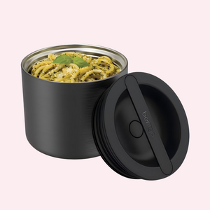 Bentgo Stainless Steel Insulated Food Container - Carbon Black