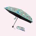 Compact Kids Umbrella with Hard Case - Bee Happy