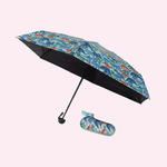 Compact Kids Umbrella with Hard Case - Dino Stomp