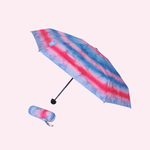 Compact Kids Umbrella with Hard Case - Rainbow Splash