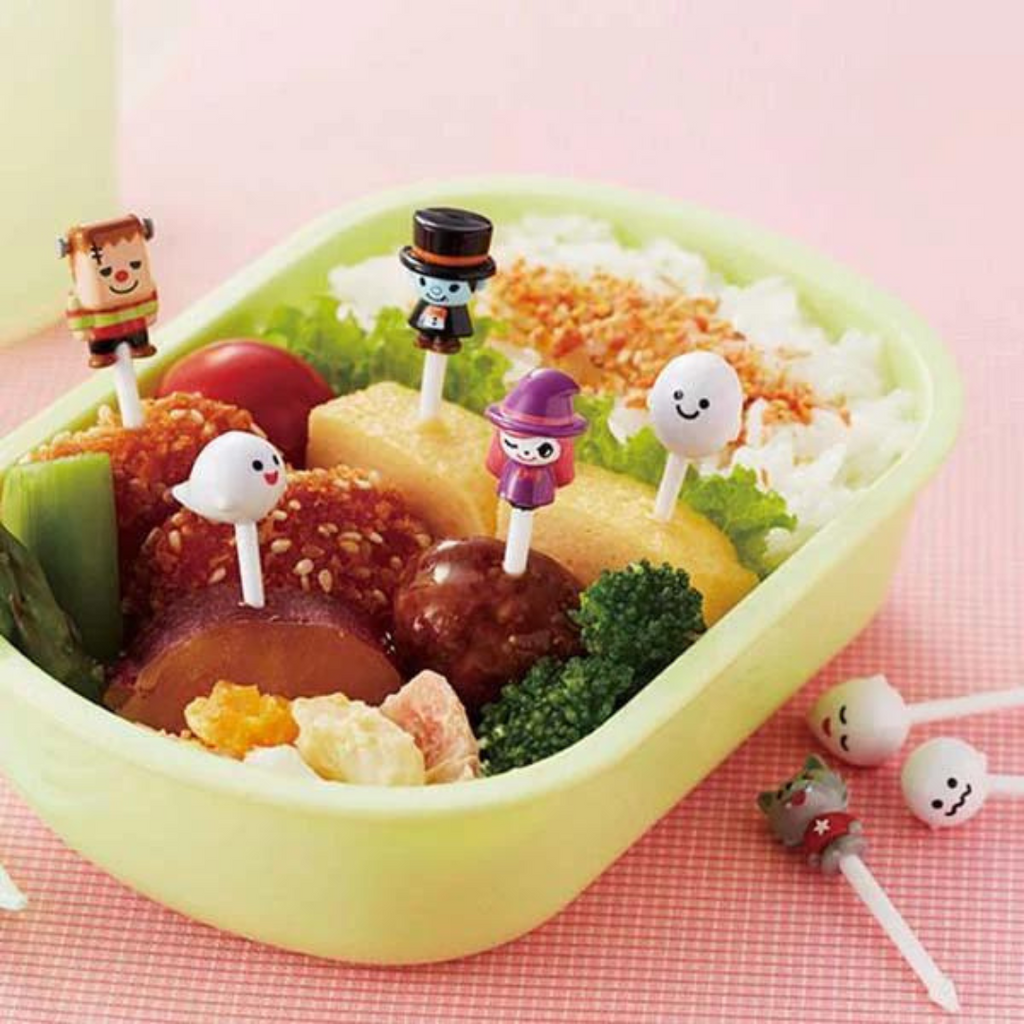 Cute Lunch Bite Picks, Food Picks, Lunch Picks, Bento Picks, Mini Forks,  Kids Lunch Picks, Japanese Food Picks 