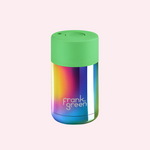 Frank Green Ceramic Coffee Cup 10oz - Chrome Rainbow
