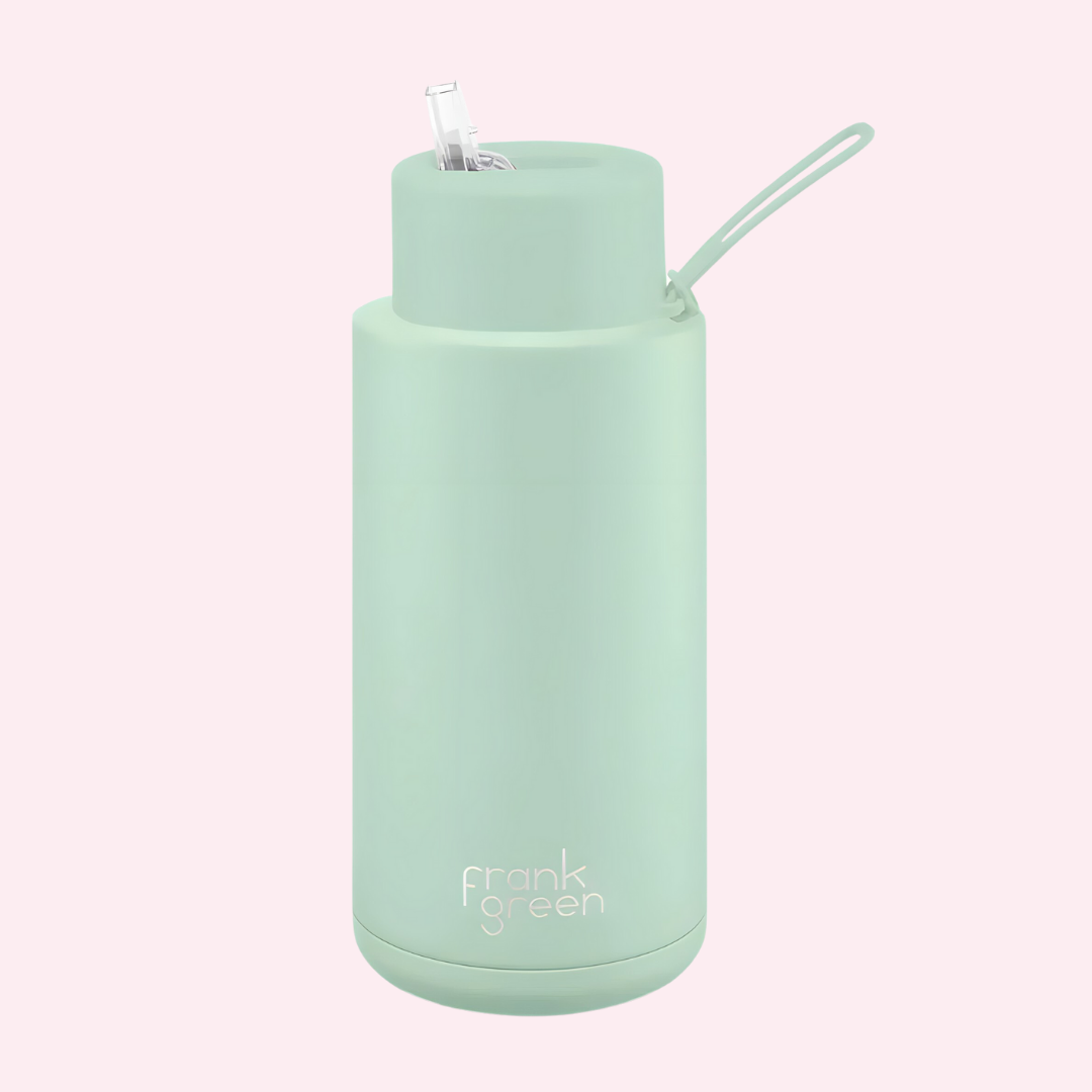Frank Green Ceramic Drink Bottle 1L - Mint Gelato – Lunchbox Mini