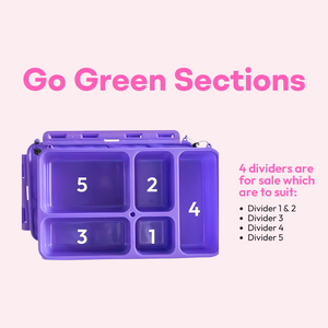 Go Green Divider Section 5 - Purple
