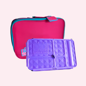 Go Green Original Lunch Box Set - Pretty In Pink