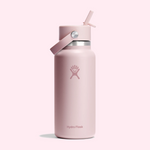 Hydro Flask Wide Mouth Bottle with Flex Straw Cap - 32oz (946ml) - Trillium